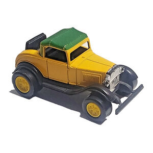 Vintage Tootsie Toy 1931 Ford Model A Roadster Plastic Car Automobile